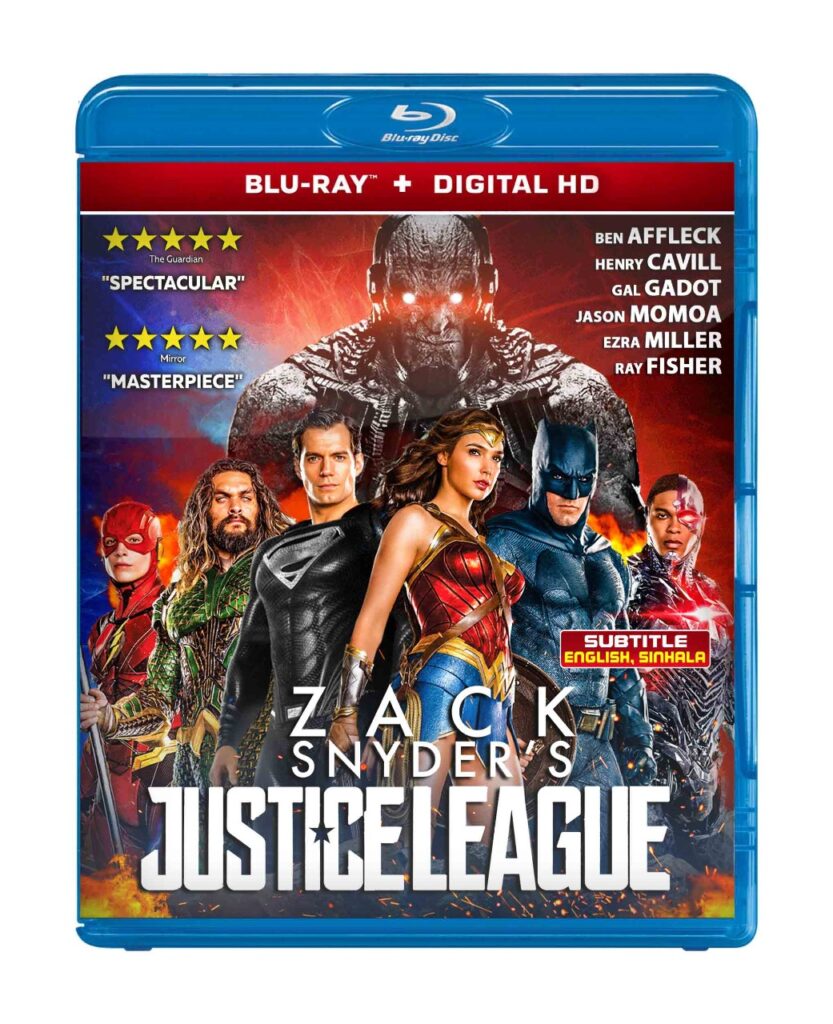 Zack Snyder S Justice League Blu Ray Region Free