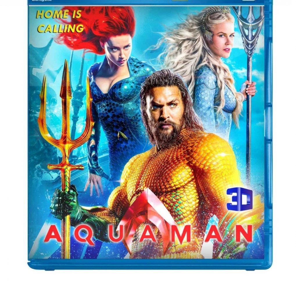 Aquaman ( 3D Blu-ray 2019) Region free!!! - Blu-Ray Movies