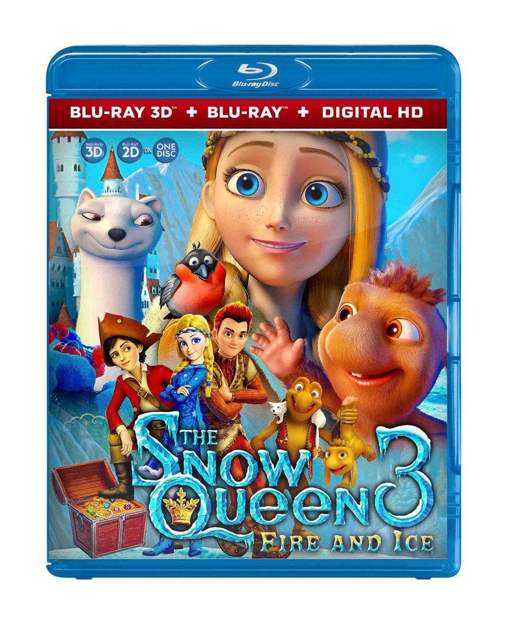 The Snow Queen 3 Fire And Ice 3d Blu Ray Region Free Blu Ray Movies