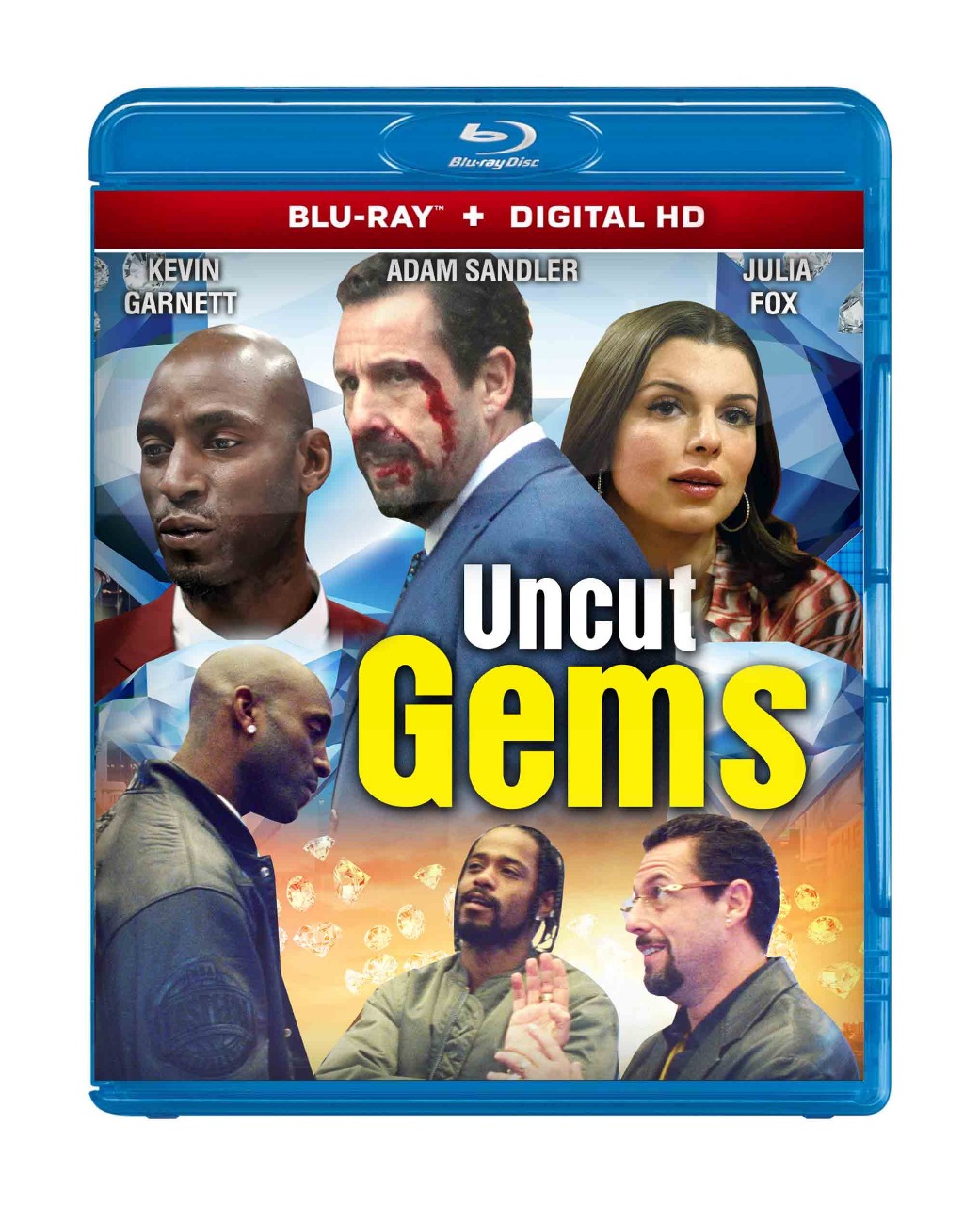 Uncut Gems Blu Ray 2019 Region Free Free Shipping