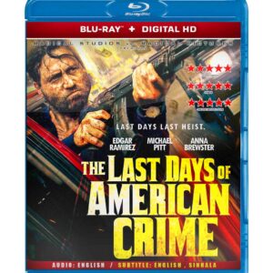 The Last Days of American Crime blu-ray