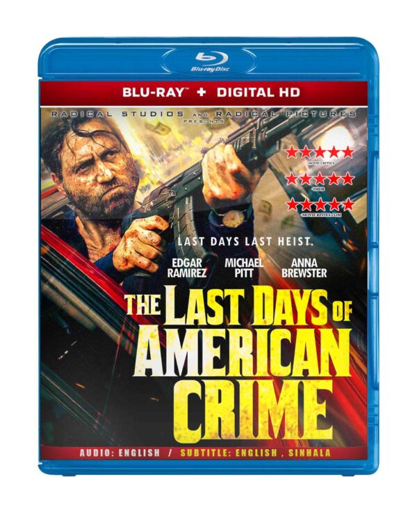 The Last Days of American Crime blu-ray