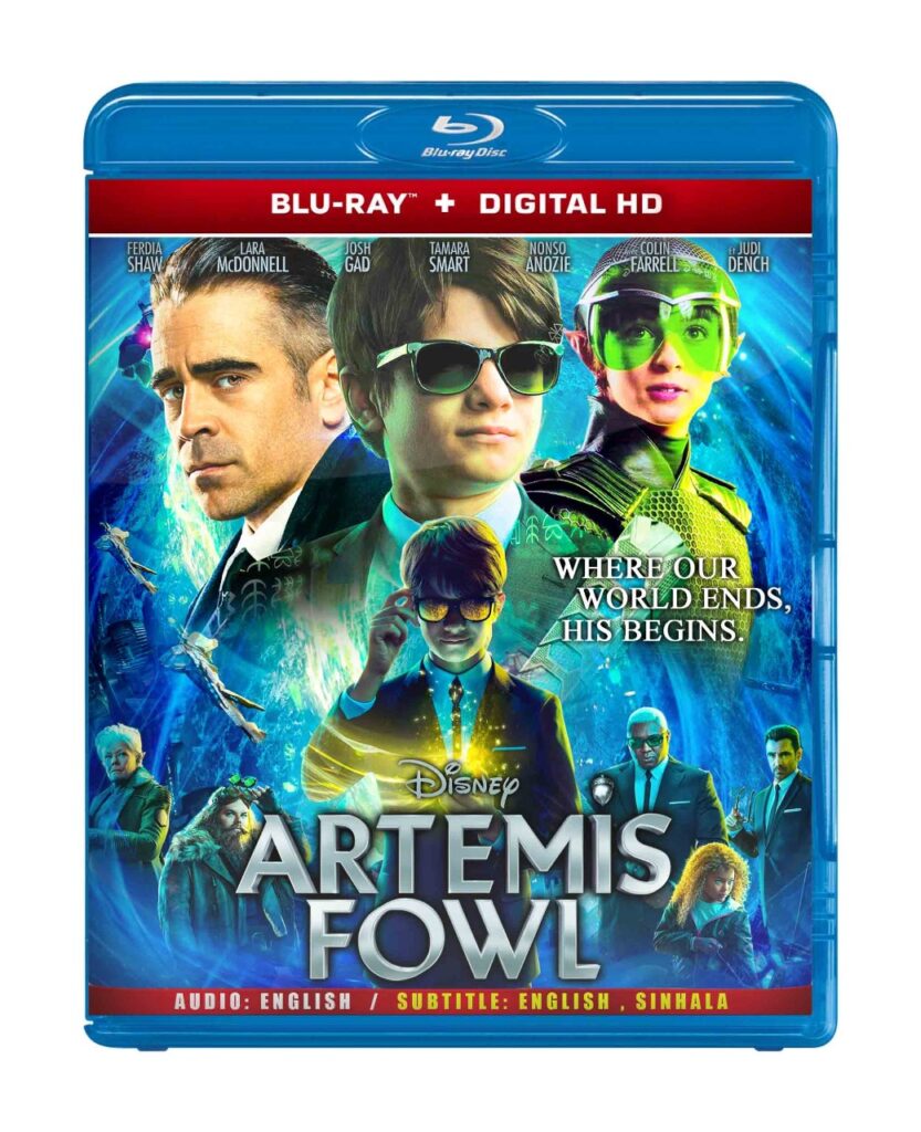 Artemis Fowl ( Blu-ray 2020) Region Free !!! - Blu-ray Movies