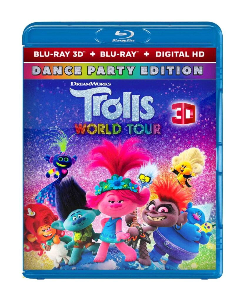 Trolls World Tour (3D Blu-ray 2020) Region free!!! - Blu-Ray Movies