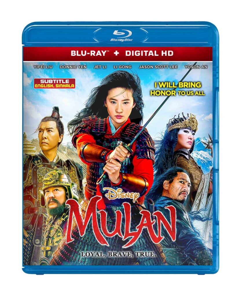 Mulan ( Blu-ray 2020 ) Region Free !!! - Blu-Ray Movies