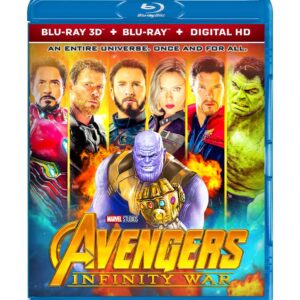 3D Movie Collection 5 ( Blu-ray ) Region free !!! - Avengers: Infinity War