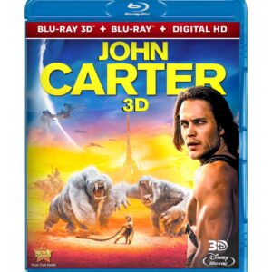 3D Movie Collection 3 ( Blu-ray ) Region free !!! - John Carter