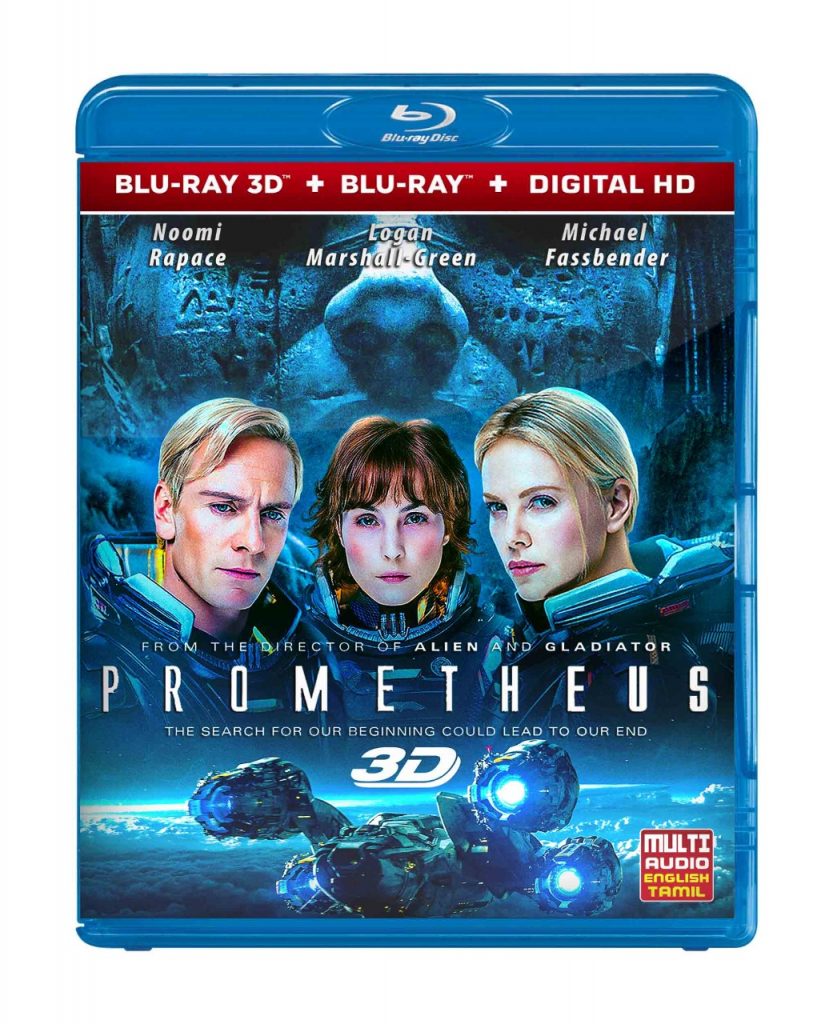 Prometheus (3D Blu-ray 2012) Region Free !!! - Blu-Ray Movies