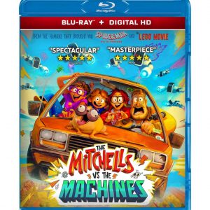 The Mitchells vs the Machines bluray