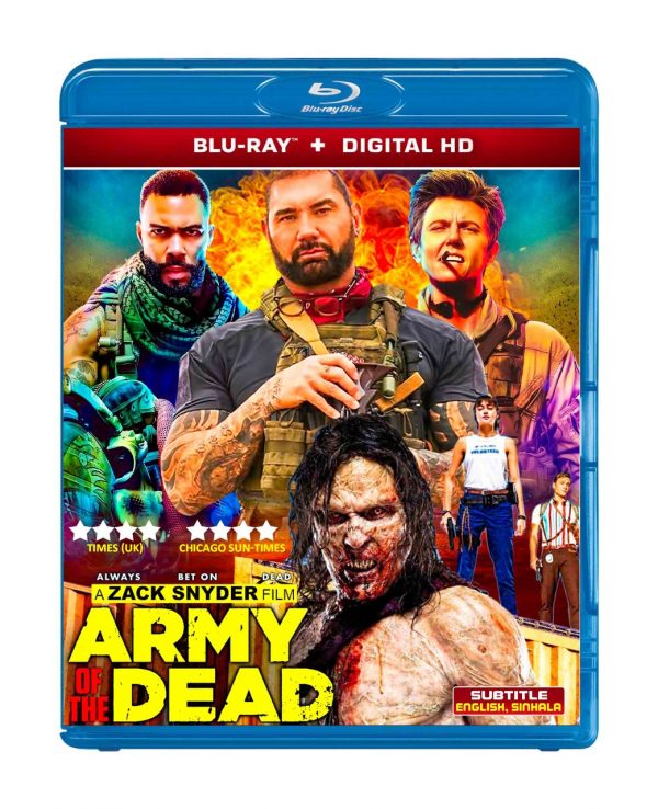 Army of the Dead bluray