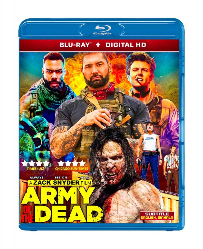 Army of the Dead (Bluray 2021) Region free !!! BluRay Movies
