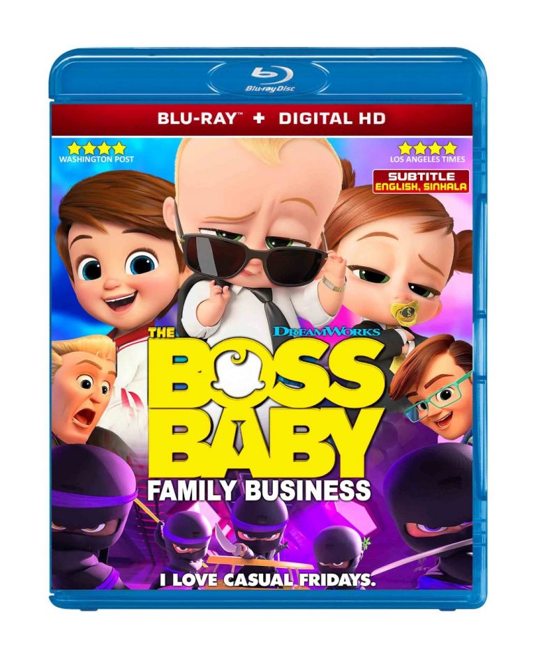 The Boss Baby: Family Business (Blu-ray 2021) Region free