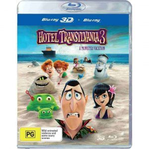 Hotel transylvania 3 ( 3D Blu-ray 2022) Region free !!!