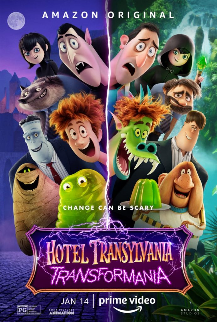 Hotel Transylvania: Transformania (Blu-ray 2022) Region Free