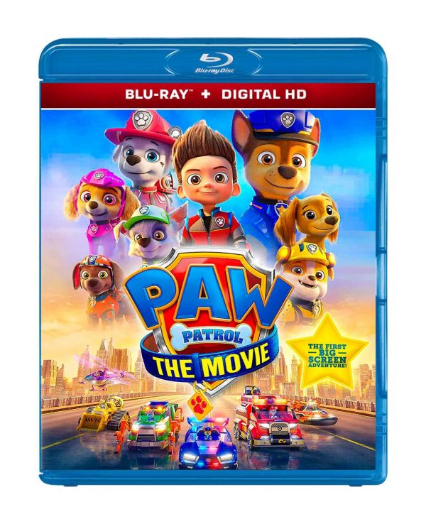 PAW Patrol: The Movie bluray