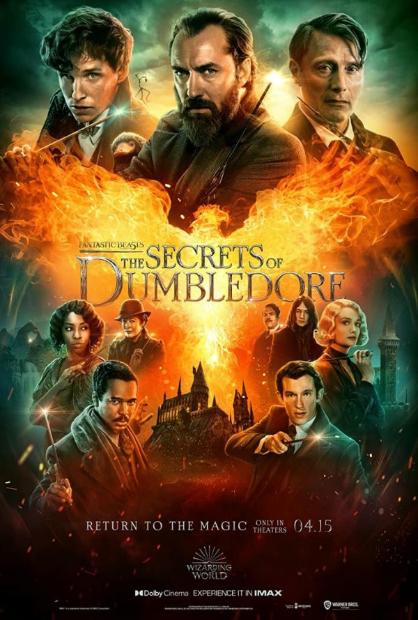 The Secrets of Dumbledore bluray