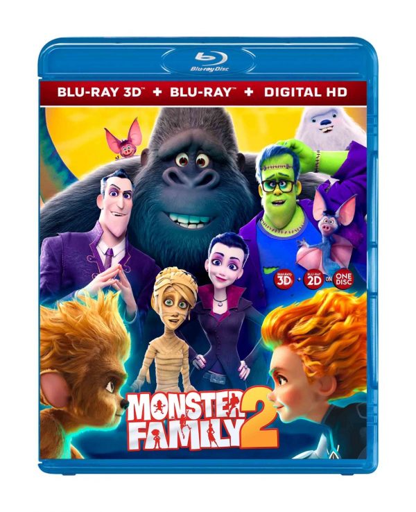 Monster Family 2 bluray