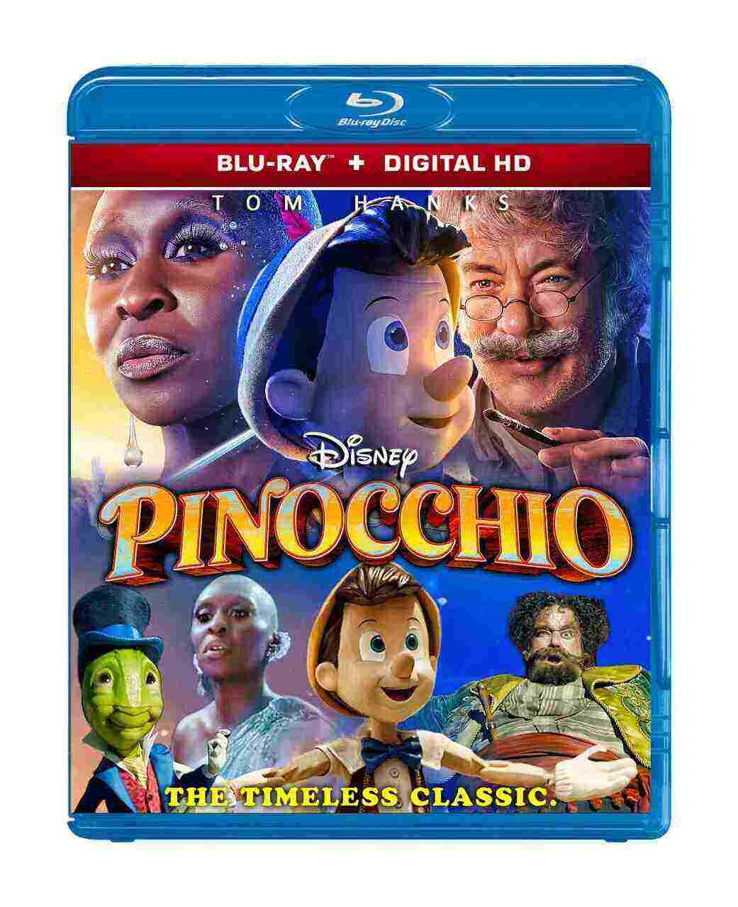Pinocchio (Bluray 2022) Region free