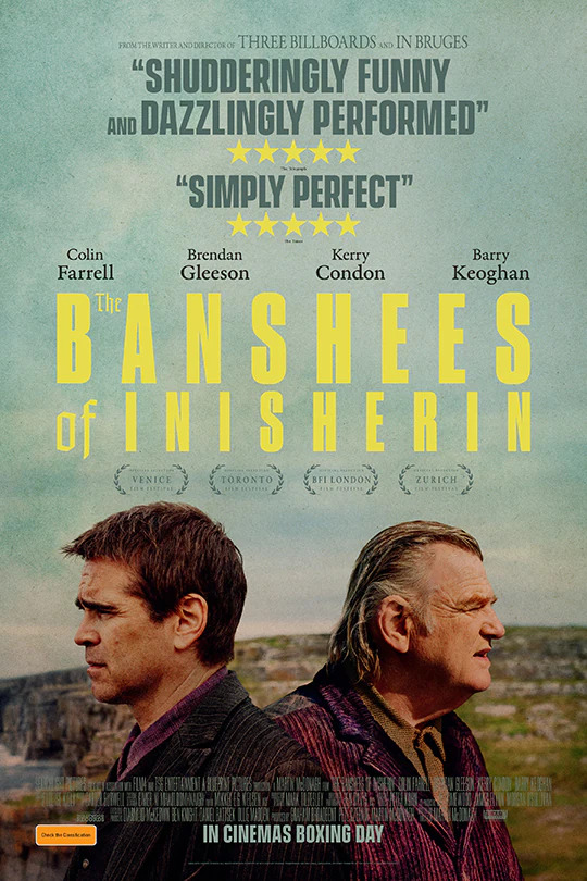 The Banshees of Inisherin bluray
