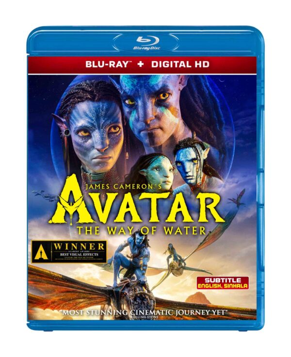 Avatar: The Way of Water bluray