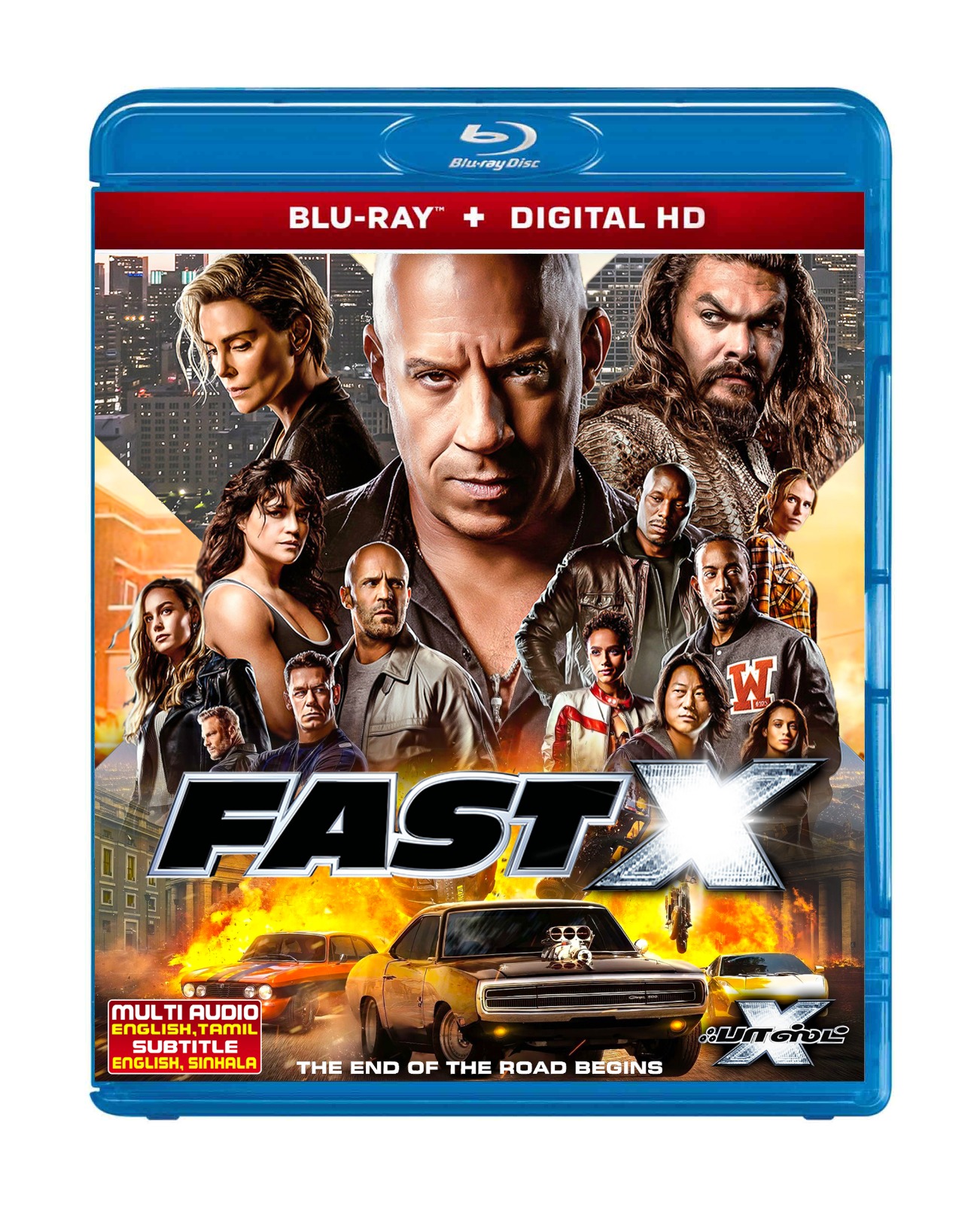 Fast X (2023) (Blu-ray + DVD + Digital Copy) 