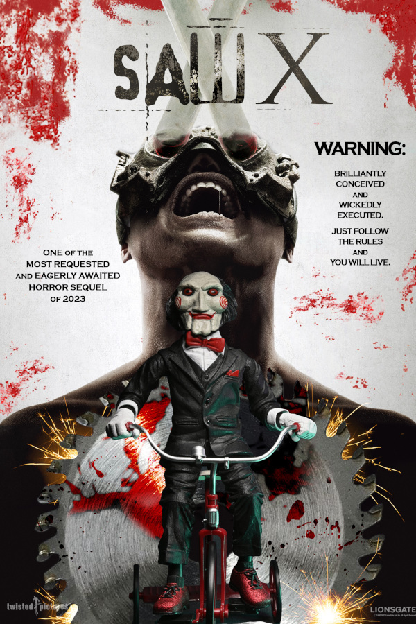 Saw X (Blu-ray 2023) Region free !!!