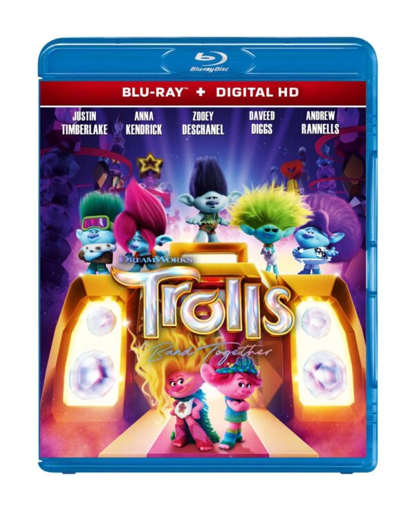 Trolls Band Together bluray