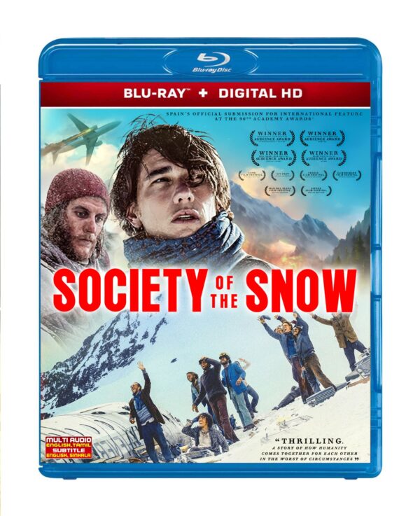 Society of the Snow bluray