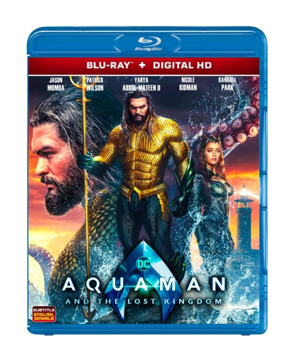 Aquaman and the Lost Kingdom bluray
