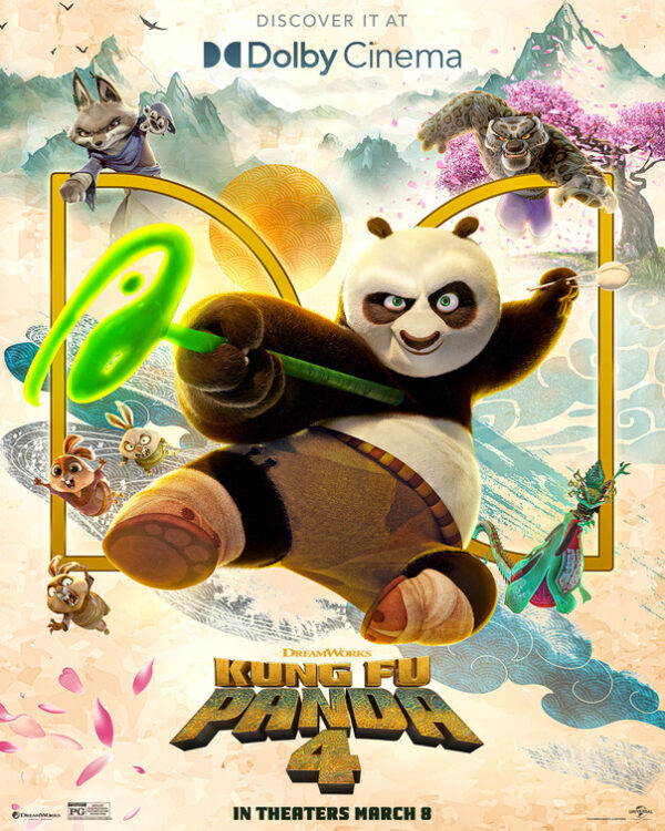 Kung Fu Panda 4 bluray
