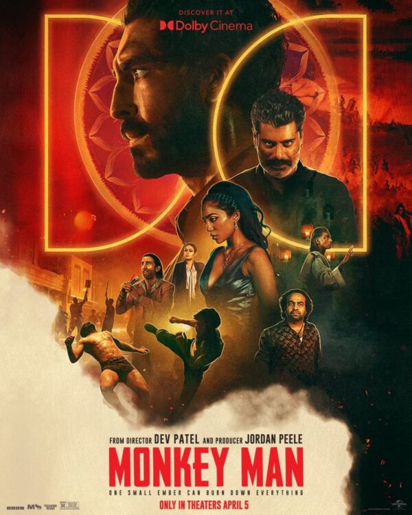 Monkey Man bluray