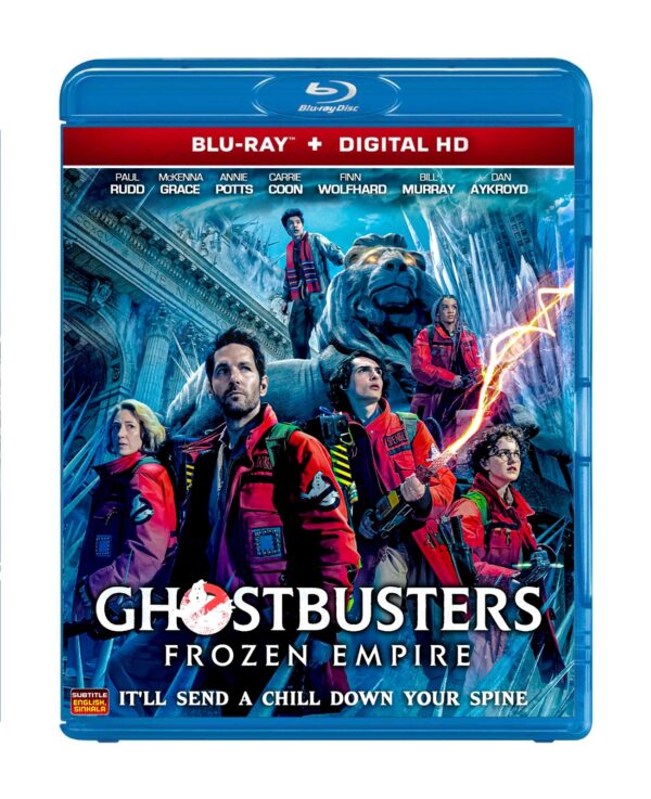 Ghostbusters: Frozen Empire bluray