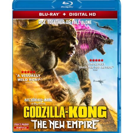 Godzilla x Kong: The New Empire bluray