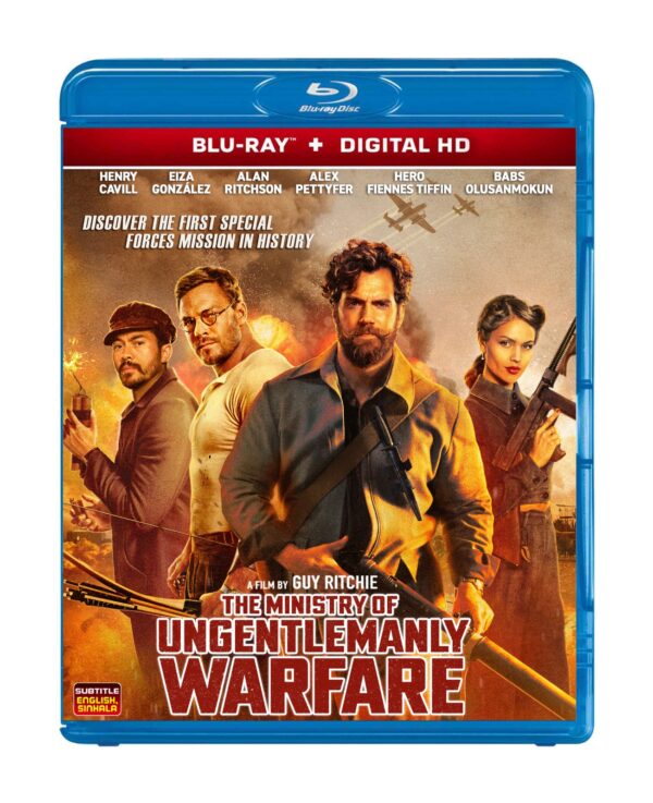 The Ministry of Ungentlemanly Warfare bluray