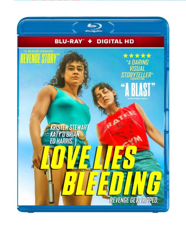 Love Lies Bleeding bluray