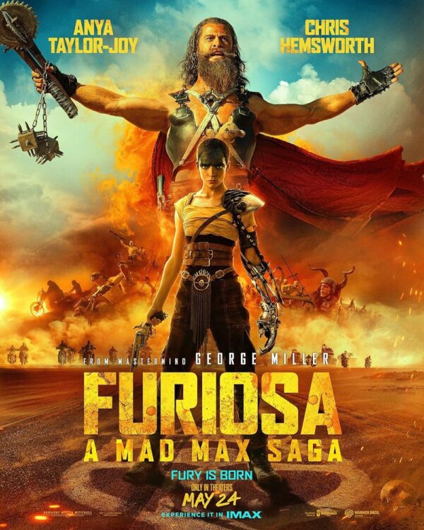 Furiosa: A Mad Max Saga bluray