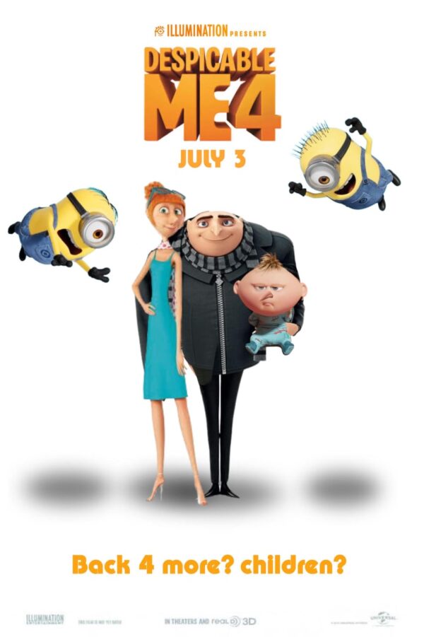 Despicable Me 4 bluray