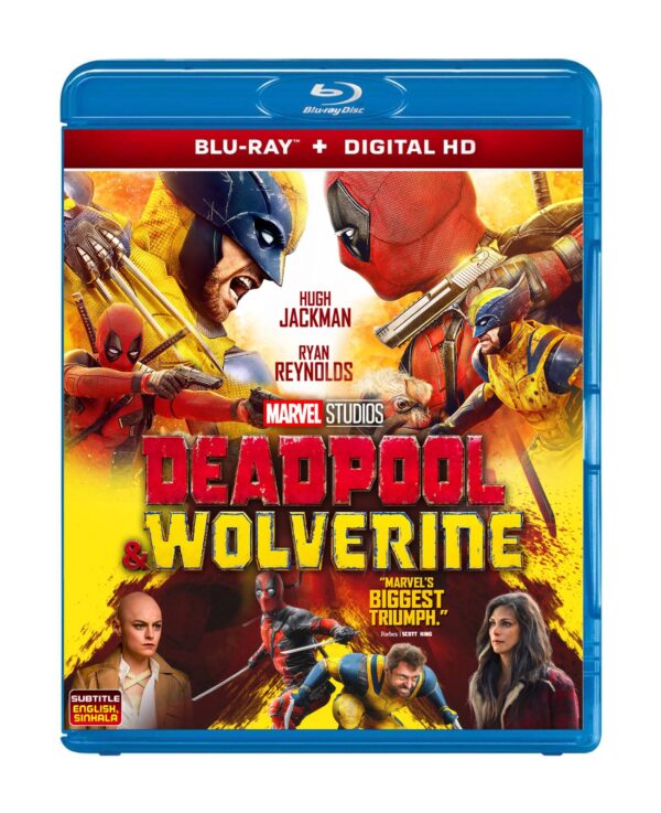 Deadpool & Wolverine bluray