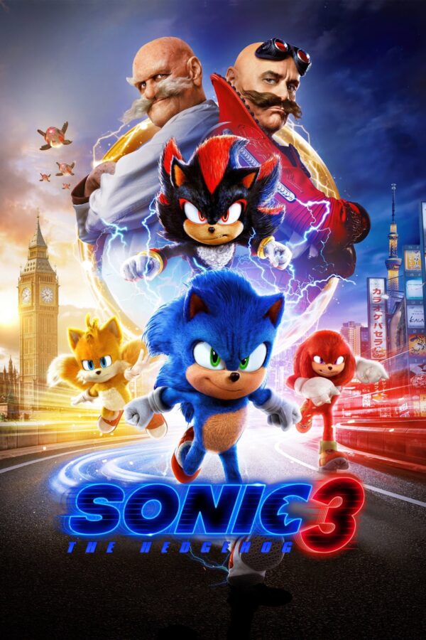 Sonic the Hedgehog 3 bluray