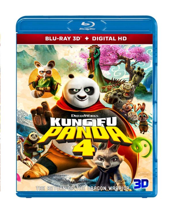 Kung Fu Panda 4 bluray