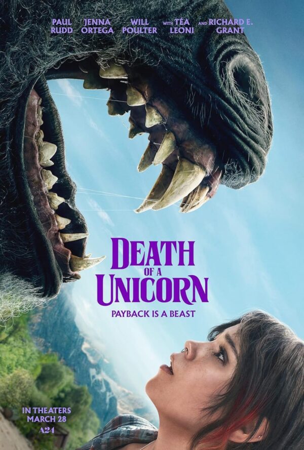 Death of a Unicorn bluray