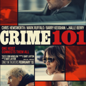 Crime 101 bluray