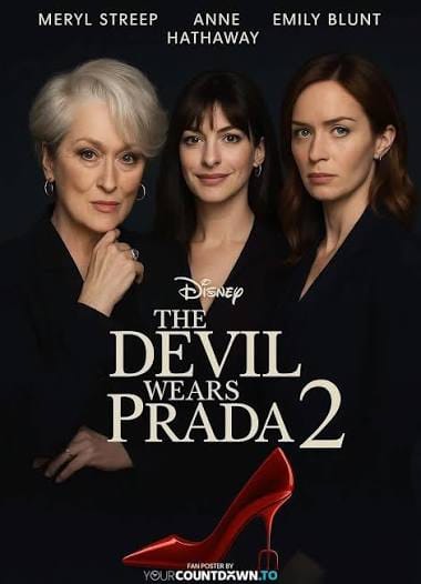 The Devil Wears Prada 2 bluray